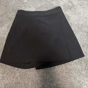 Love Tree Black Mini Skort